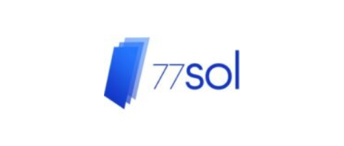 Logomarca de 77 SOL